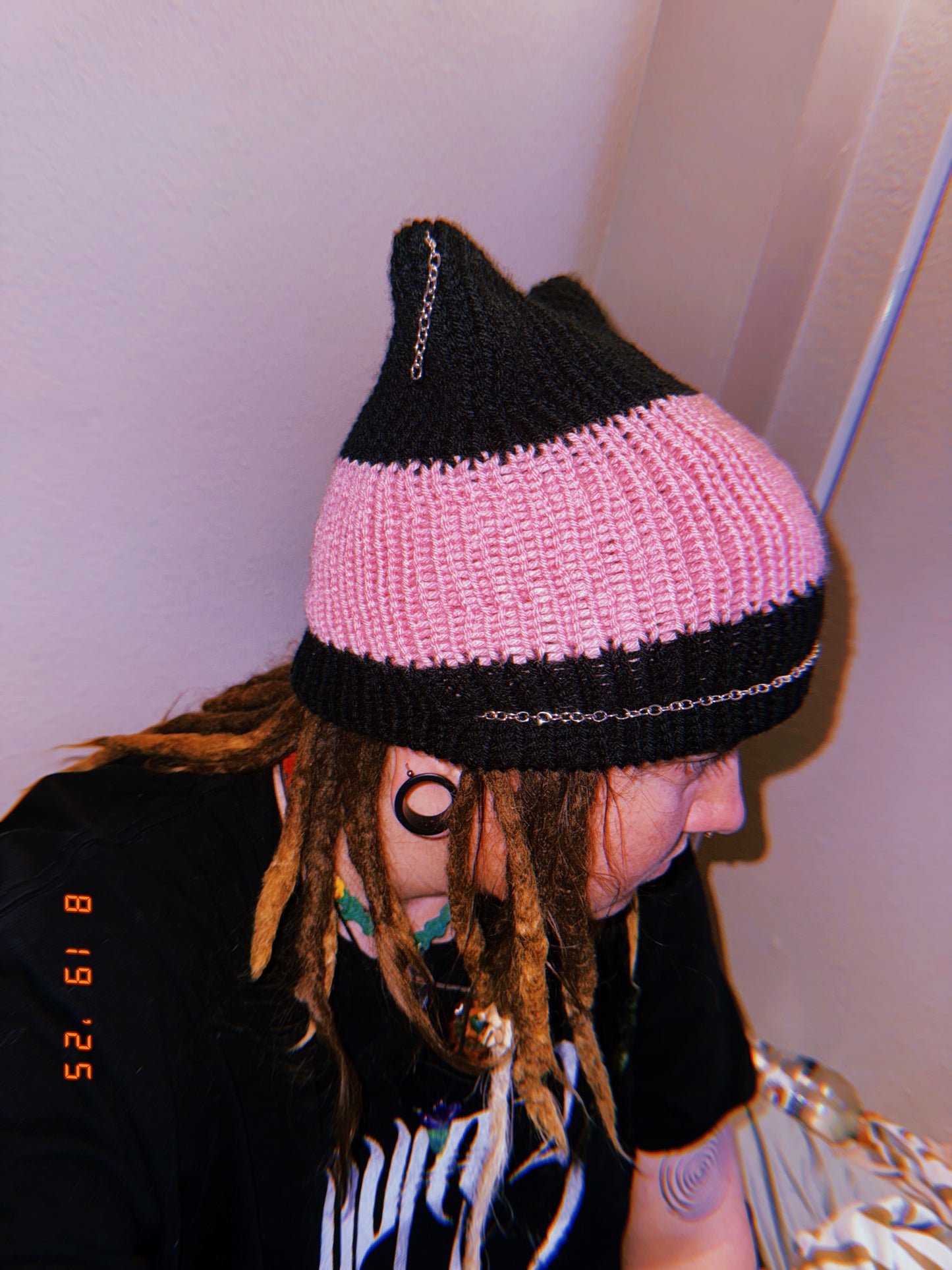 🍓strawberry fields forever cat ear beanie 🍓